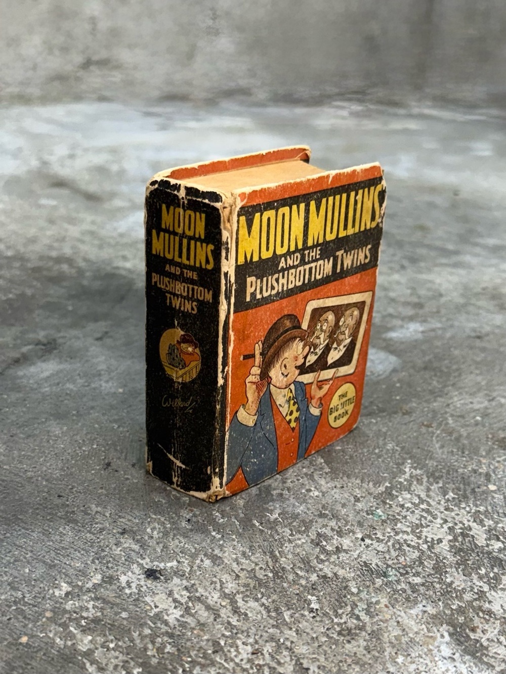 1935 Moon Mullins Plushbottom Twins Whitman Big Little Book #1134
